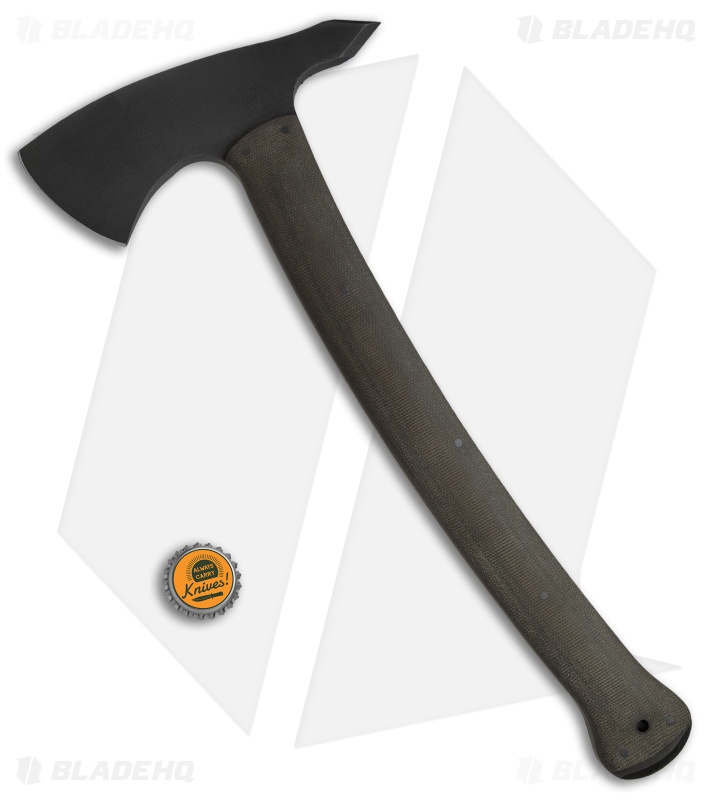 Winkler Knives Legacy Axe Green Micarta Handle (14" Caswell) Blade HQ