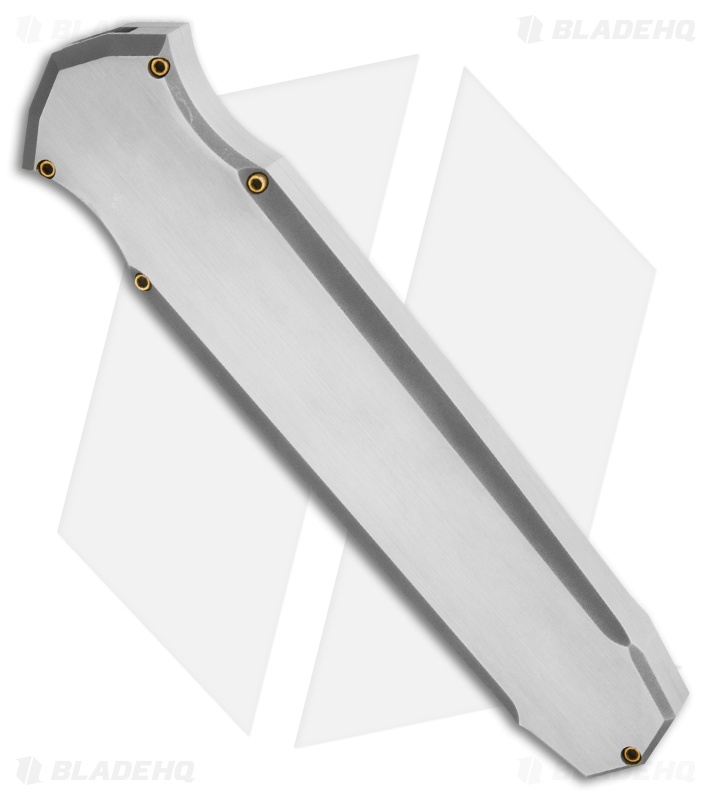 J.A. Harkins Custom Triton D/A OTF Stainless Automatic Knife (Damascus