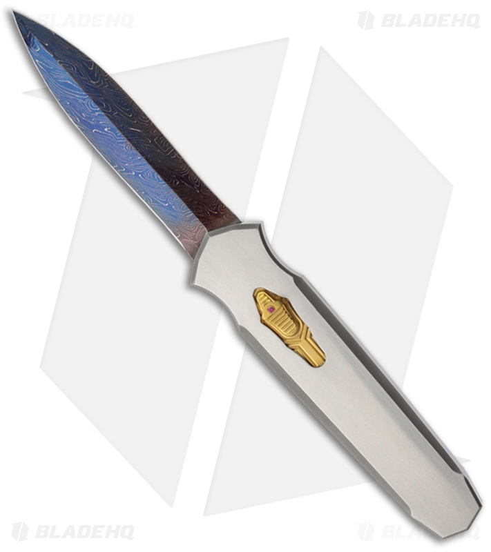J.A. Harkins Custom Triton D/A OTF Stainless Steel Automatic Knife