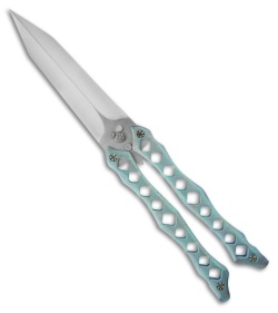 Kyle Vallotton Reaper V1 Prototype Butterfly Knife (4.125" Satin Plain)