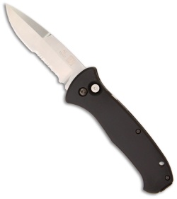 Al Mar Sere Automatic Knife (Satin Serr) AM-AS4