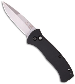 Prototype Al Mar Mini AUTO SERE Knife Black (3" Matte Satin Plain) AM-MAS2