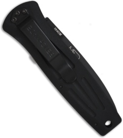 Benchmade 3550BK Mel Pardue Automatic Knife (2.98" Black Plain)