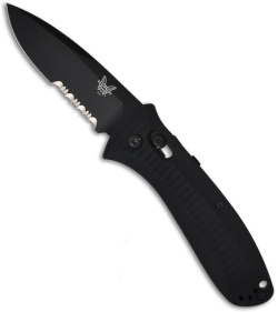 Benchmade Presidio Automatic Knife 5000SBK (3.42" Black Serr)