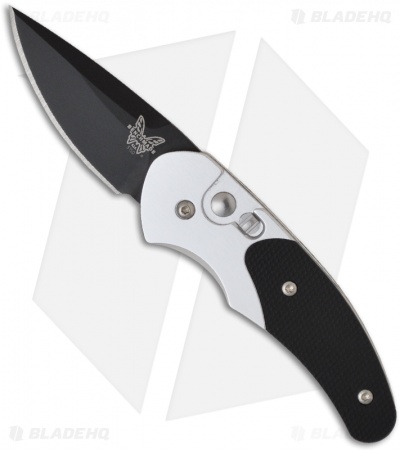 Benchmade 3150BK Lerch Impel Gentleman's Automatic Knife (1.98" Black Plain)