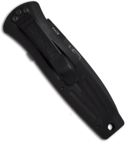 Benchmade 3550SBK Mel Pardue Automatic Knife (2.98" Black Serr)