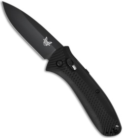 Benchmade 5220BK Presidio Ultra Automatic Knife (3.47" Black Plain)