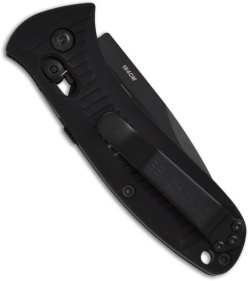 Benchmade 5500BK Mini Presidio Small Automatic Knife (2.97" Black Plain)