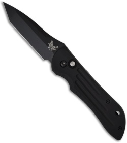 Benchmade Mini-Auto Stryker Automatic Knife (2.9" Black Plain) 9500BK