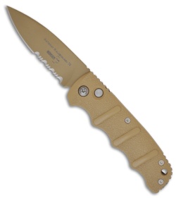 Boker Kalashnikov Automatic Knife Desert Sand Handle (3.3" Serr) KALS74DES