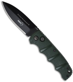 Boker Kalashnikov Automatic Knife Limited Edition Green (3.3" Black Dagger)