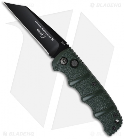 Boker Kalashnikov Automatic Knife Limited Edition Green (Black Wharncliffe)