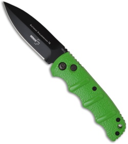 Boker Kalashnikov Automatic Knife Custom Candy Apple Green (3.35" Black Plain)