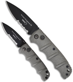 Boker Mini Kalashnikov Automatic Knife Gray Handle (2.5" Black Serr)