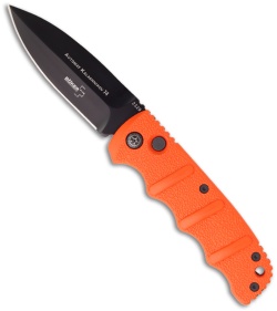 Boker Kalashnikov Automatic Knife Safety Orange (3.3" Black Dagger)