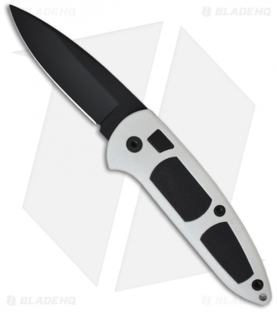 Boker Illumination Top Lock Automatic Knife (3.25" Black Plain) 110018