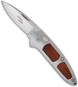 Boker Top Lock Automatic Knife w/ Cocobolo Wood Inserts (PLN) 110701