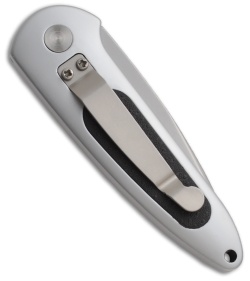 Boker Top Lock II Automatic Knife w/ Kraton Inserts (2.75" Satin Serr) 117107C