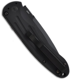 Bradley Large Alias I Automatic Knife (3.6" Black Serr) 17900SBK