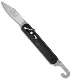 Colonial Knife Company Auto Rescue Airbourne Knife Bail Black (3" Plain) M-724BK