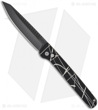 Dalton Battle Dragon Automatic Knife (5" Black Plain) Aug 2003