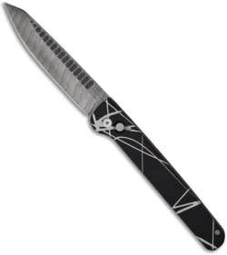 Dalton Battle Dragon Automatic Knife (5" Damascus)