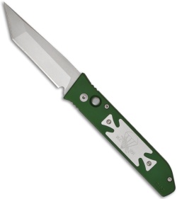 Dalton Green Jammer Automatic Tanto Knife (4" Bead Blast Plain) Dec 2003