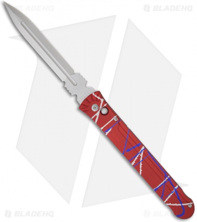 Dalton Assassin Red Automatic Knife (6" Bead Blast Plain) Oct 2003