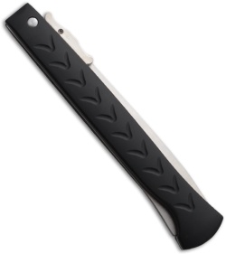 DKD American Phantom Swinguard Automatic Knife Black Aluminum (5" Satin Plain)