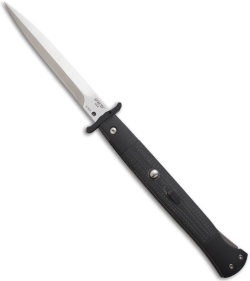 DKD American Phantom Swinguard Automatic Knife Black G-10 (5" Satin Plain)