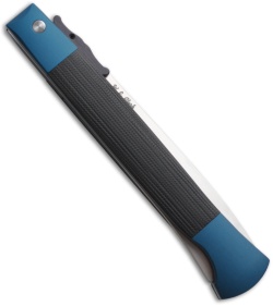 DKD American Phantom Swinguard Automatic Knife Blue w/Black G-10 (5" Satin)