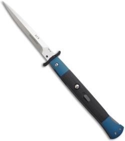 DKD American Phantom Swinguard Automatic Knife Blue w/Black G-10 (5" Satin)