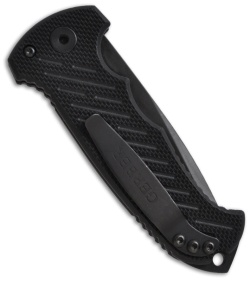 Gerber 06 Tanto Automatic Knife w/G-10 Handle, S30V Steel (3.7" Black Serr) 0380