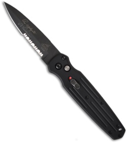 Gerber Covert Automatic Knife (3.78" Black Serr) 30-000137