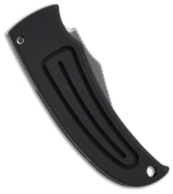 GT Knives Mini GT Drop Point Automatic Knife  (1.9" Black Serr)