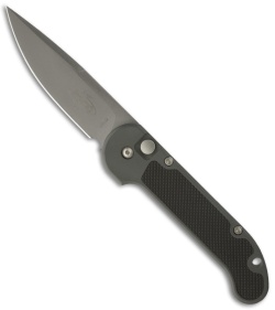 Rare Microtech LUDT Gray Automatic Knife (3.4" Bead Blast) 9/95
