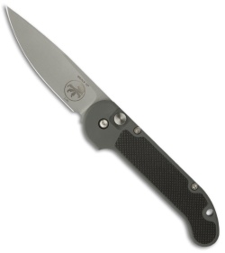 Vintage Microtech LUDT Gray Automatic Knife (3.4" Bead Blast) 7/95 029
