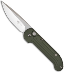 Microtech Marfione Custom LUDT Green Automatic Knife (High Polished)
