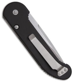 Microtech LUDT Automatic Knife w/ Carbon Fiber (3.4" Stonewash Plain) 135-10