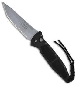 Vintage Microtech Mini SOCOM Automatic Tanto Knife (Bead Blast SER) 3/99