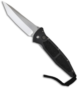 Custom Microtech SOCOM Knife Automatic Tanto Blade w/ Stingray Inserts