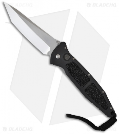 Custom Microtech SOCOM Knife Automatic Tanto Blade w/ Stingray Inserts