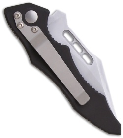 Vintage Microtech Vector Automatic Knife (3.1" Silver Plain) 7/1999
