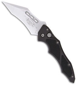 Vintage Microtech Vector Automatic Knife (3.1" Silver Plain) 7/1999