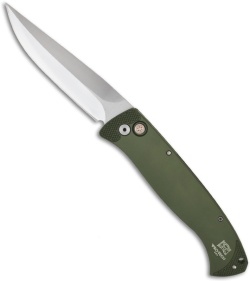 Protech Limited Green Brend Auto 1 Knife (5" Satin Plain) 1121