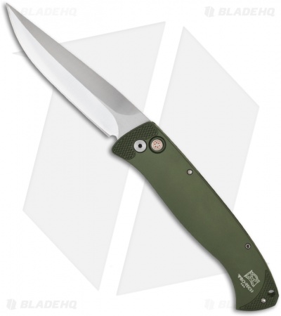 Protech Limited Green Brend Auto 1 Knife (5" Satin Plain) 1121