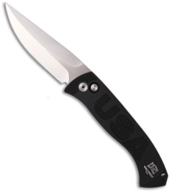 Protech Medium Brend 3 "USA" Automatic Knife (3.75" Satin Plain) 1340