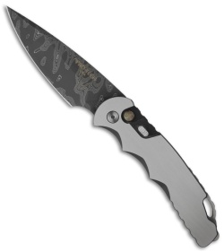 Protech TR-4 Steel Custom Tactical Response Knife (4" Nichols Damascus)