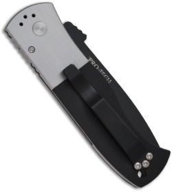 Emerson Protech Custom Steel CQC-7 Automatic Knife w/ G-10 (3.25" Black Plain)