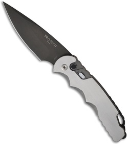 Protech TR-4 Steel Custom Tactical Response 4 Automatic Knife (4" Plain) *Used